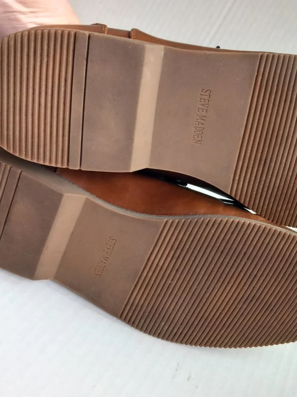 Steve Madden Tan Nunan Men's Dress Shoes - size 12